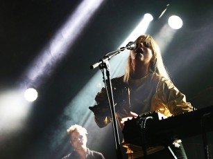 Susanne Sundfør playing at Way Out West 2015.