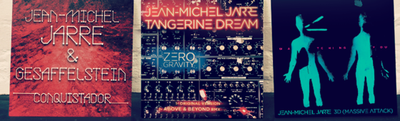 Jarre collaborates with M83, Massive Attack and Tangerine Dream