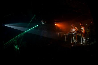 Monster Apparat's music is danceable and the members reminded me of DJs. Photo by: Jonas Carlson Almqvist, Release.